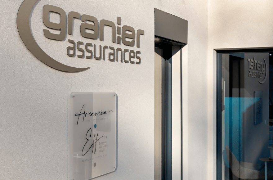 garnier assurance -signalétique extérieure